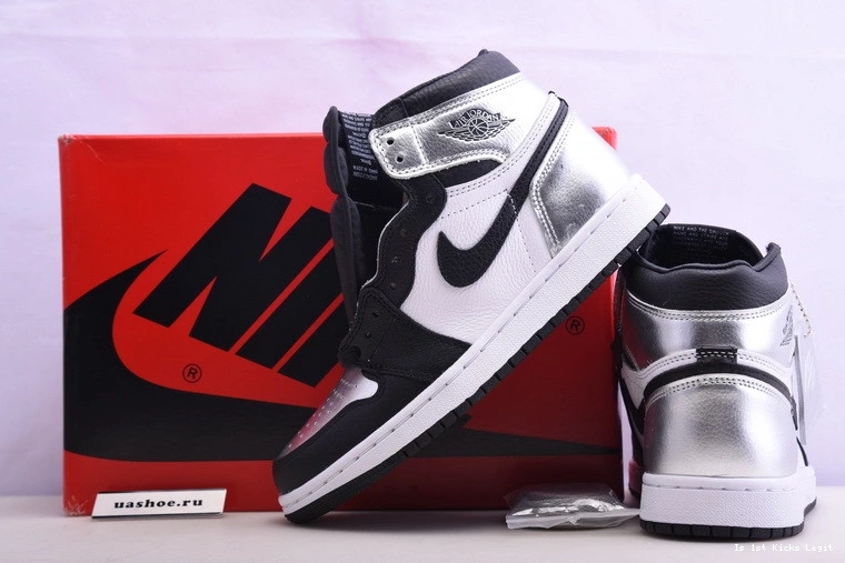 OG  Toe” Air “Silver CD0461-001 1 High Jordan  0407